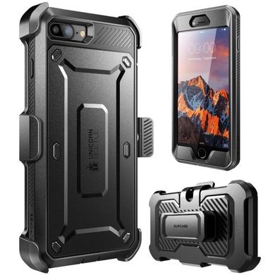 Чехол SUPCASE UB Pro Full Body Rugged Case for iPhone 7 Plus/8 Plus - Black (SUP-IPH8P-UBPRO-BK), цена | Фото