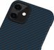 Чехол Pitaka MagEZ Case Twill Black/Blue for iPhone 12 (KI1208M), цена | Фото 2