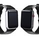 Ремешок STR Nylon+Genuine Leather Band for Apple Watch 42/44/45 mm (Series SE/7/6/5/4/3/2/1) - Army Green, цена | Фото 3