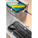 Противоударный чехол с защитой экрана SUPCASE Unicorn Beetle Pro Rugged Case for iPhone 14 Pro - Black, цена | Фото 9