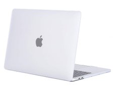 Пластиковый матовый чехол-накладка STR Matte Hard Shell Case for MacBook Pro 16 (2019) - Frost, цена | Фото