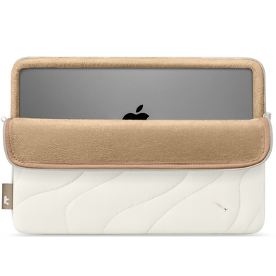 Чохол tomtoc Terra-A27 Laptop Sleeve for MacBook Air 15 (2023-2025) M2 | M3 | M4 | Pro 16 (2019-2023) | Pro 15 (2016-2019) | Pro Retina 15 (2012-2015) - Snowberg