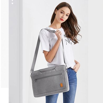 Сумка WIWU Pioneer Handbag for MacBook 15.4 inch - Gray, ціна | Фото