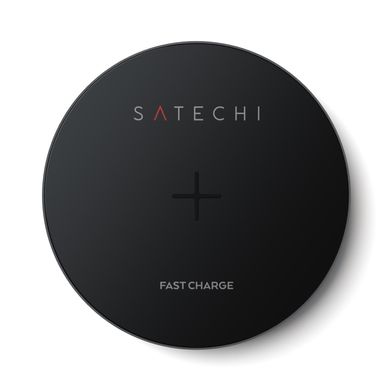 Бездротовий зарядний пристрій Satechi Wireless Charging Pad Silver (ST-WCPS), ціна | Фото