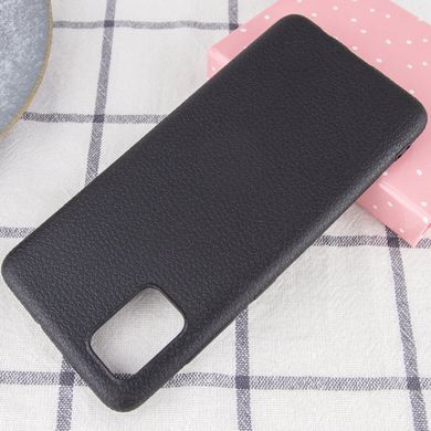 PU накладка Epik leather series для Samsung Galaxy A71 - Черный, цена | Фото