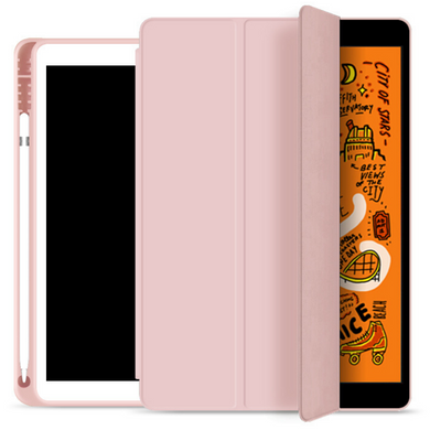 Чехол-книжка с держателем для стилуса STR Trifold Pencil Holder Case PU Leather for iPad Pro 11 (2018) - Red, цена | Фото