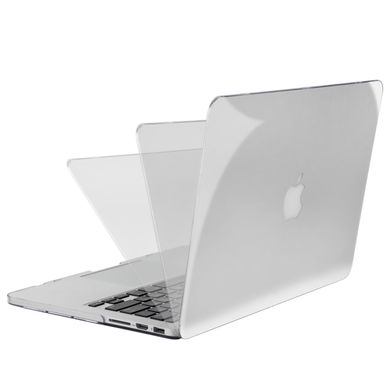 Пластиковий глянцевий чохол-накладка STR Crystal PC Hard Case for MacBook Pro Retina 13 (2012-2015) - Прозорий, ціна | Фото