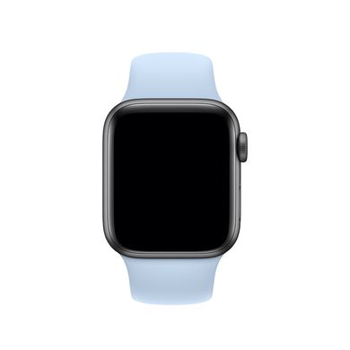 Силиконовый спортивный ремешок STR Sport Band для Apple Watch 42/44/45 mm (S/M) - Black, цена | Фото
