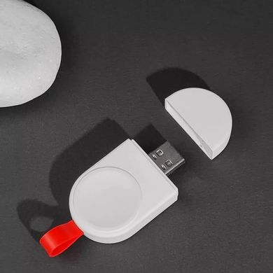 Зарядний пристрій MIC для Apple Watch Portable Magnetic Charger 2W - White, ціна | Фото