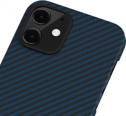 Чехол Pitaka MagEZ Case Twill Black/Blue for iPhone 12 Pro (KI1208P), цена | Фото