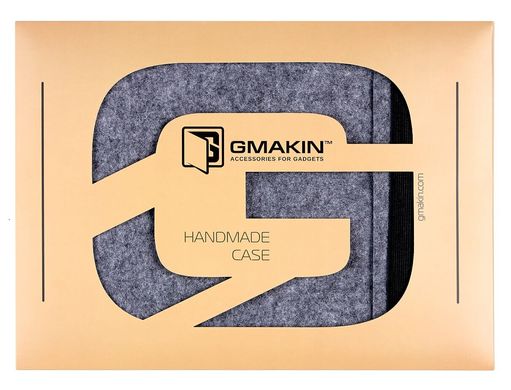 Чехол-конверт Gmakin для MacBook 12 - Gray (GM16-12), цена | Фото