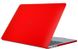 Пластиковий матовий чохол-накладка STR Matte Hard Shell Case for MacBook Pro 16 (2019) - Red, ціна | Фото 1