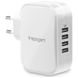 Зарядное устройство Spigen F401 USB, White, цена | Фото 1