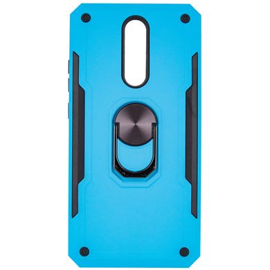 Ударопрочный чехол SG Ring Color магнитный держатель для Xiaomi Redmi 8 - Темно-синий, цена | Фото