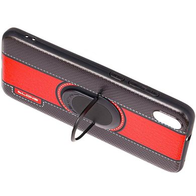 TPU+PC чохол DLONS NY з тримачем-підставкою для Xiaomi Redmi 7A - Червоний, ціна | Фото