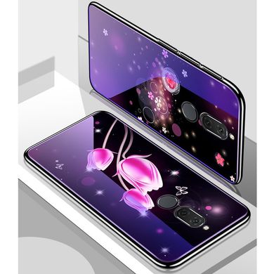 TPU+Glass чохол Fantasy з глянцевими торцями для Xiaomi Redmi 8 - Пузырьки и цветы, ціна | Фото