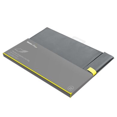 Чохол-конверт Baseus Let's Go Traction Computer Liner Bag (16 inch) - Grey & Yellow (LBQY-BGY), ціна | Фото