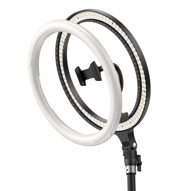 Кольцевая светодиодная LED лампа Baseus Live Stream 12" c триподом - Black (CRZB12-B01), цена | Фото