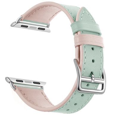 Ремінець JINYA Twins Leather Band for Apple Watch 38/40mm - Pink (JA4022), ціна | Фото