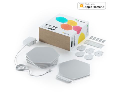 Розумна система освітлення Nanoleaf Shapes - Hexagon Starter Kit Apple Homekit - 5 шт., ціна | Фото