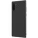 Карбоновая накладка Nillkin Synthetic Fiber series для Samsung Galaxy Note 10 - Чорний, ціна | Фото 3