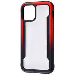 Противоударный чехол STR Defense Shield Series (Metal+PC+TPU) iPhone 12/12 Pro - Red/Black, цена | Фото