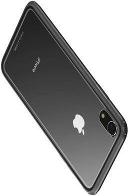 Чехол Baseus See-through glass protective case for iPhone Xr (2018) White (WIAPIPH61-YS02), цена | Фото