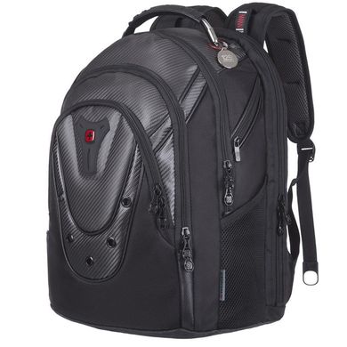 Рюкзак для ноутбука, Wenger Ibex 125th 17" Black Carbon, чёрный, цена | Фото