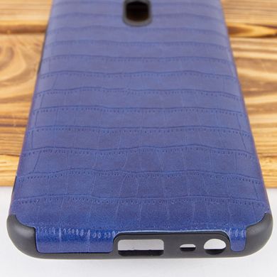 Шкіряна накладка Epic Vivi Crocodile series для Xiaomi Redmi 8a - Синій, ціна | Фото