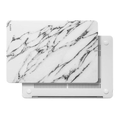 Чехол LAUT HUEX ELEMENTS for MacBook Air 13 (2018) - White Marble (LAUT_13MA18_HXE_MW), цена | Фото
