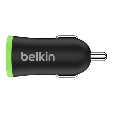 Автомобільний ЗП Belkin Car Charger (12W) USB 2.4A, MicroUSB 1.2м, black, ціна | Фото