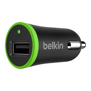 Автомобільний ЗП Belkin Car Charger (12W) USB 2.4A, MicroUSB 1.2м, black, ціна | Фото