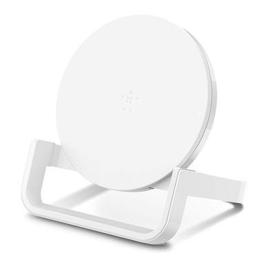 Беспроводное зарядное устройство Belkin Qi Wireless Charging Fast Stand Universal, (10W), white, цена | Фото