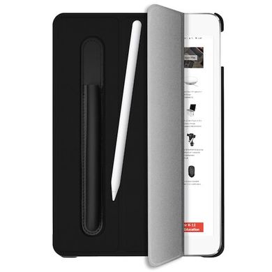 Чехол Macally с держателем для Apple Pencil для iPad 10,2" - Black (BSTANDPEN7-B), цена | Фото