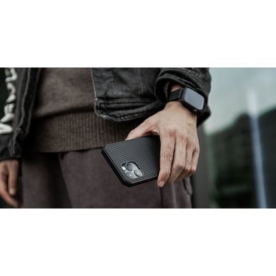 Чехол Pitaka MagEZ Case Pro 2 Twill Black/Grey for iPhone 12 (KI1201MP), цена | Фото