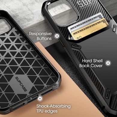 Протиударний чохол SUPCASE UB Vault Series Case for iPhone 12 Pro Max 6.7 - Black, ціна | Фото