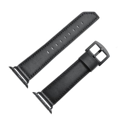 Ремінець JINYA Classic Leather Band for Apple Watch 42/44/45 mm (Series SE/7/6/5/4/3/2/1) - Brown (JA4114), ціна | Фото
