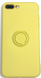 Чехол с кольцом-держателем STR Ring Holder для IPhone 7 Plus/8 Plus - Yellow, цена | Фото 1