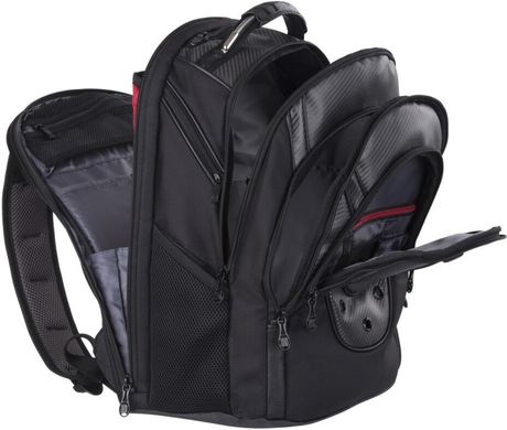 Рюкзак для ноутбука, Wenger Ibex 125th 17" Black Carbon, чёрный, цена | Фото