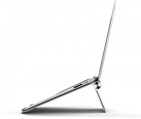 Підставка для ноутбука POUT EYES 3 Portable Aluminum Laptop Stand - Gray (POUT-00901G), ціна | Фото