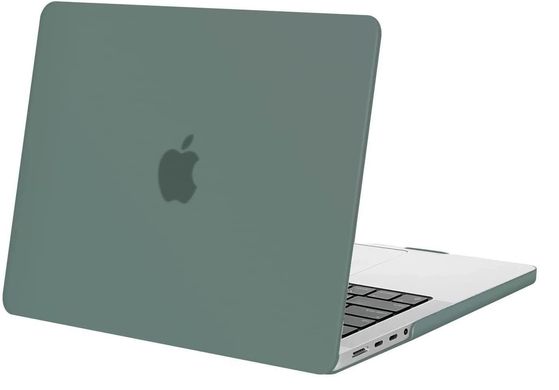 Пластиковий матовий чохол-накладка STR Matte Hard Shell Case for MacBook Pro 14 (2021 | 2023) M1 | M2 | M3 - Black, ціна | Фото