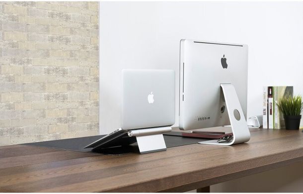 Подставка для ноутбука POUT EYES 3 Portable Aluminum Laptop Stand - Gray (POUT-00901G), цена | Фото