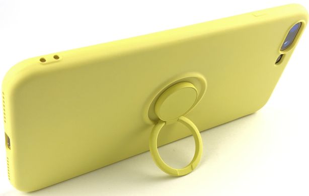 Чехол с кольцом-держателем STR Ring Holder для IPhone 7 Plus/8 Plus - Yellow, цена | Фото