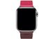 Ремінець STR Apple Watch Hermes - 42/44/45 mm (Series SE/7/6/5/4/3/2/1) Bordeaux/Rose Extrême/Rose Azalée Swift Leather Single Tour, ціна | Фото 3