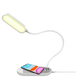 LED лампа c беспроводной зарядкой MOMAX Q.LED FLEX - White, цена | Фото 1