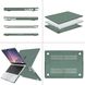 Пластиковий матовий чохол-накладка STR Matte Hard Shell Case for MacBook Pro 14 (2021 | 2023) M1 | M2 | M3 - Black, ціна | Фото 3