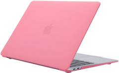 Пластиковый матовый чехол-накладка STR Matte Hard Shell Case for MacBook Air 13 (2018-2020) - Wine Red, цена | Фото