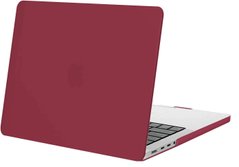 Пластиковый матовый чехол-накладка STR Matte Hard Shell Case for MacBook Pro 14 (2021 | 2023) M1 | M2 | M3 - Black, цена | Фото