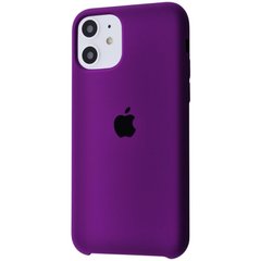 Силиконовый чехол MIC Silicone Case (HQ) iPhone 11 - Deep navy, цена | Фото