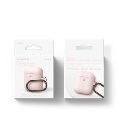 Elago A2 Hang Case Lovely Pink for Airpods with Wireless Charging Case (EAP2SC-HANG-PK), цена | Фото